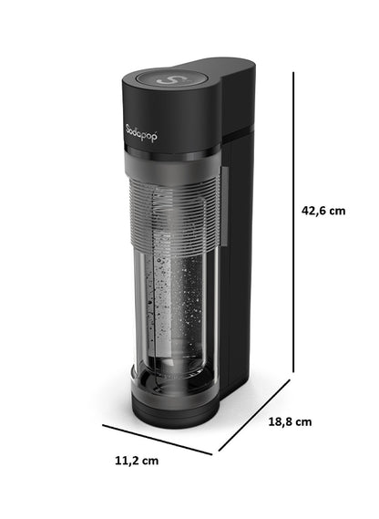 Logan inkl. 3 Glasflaschen & CO₂-Zylinder